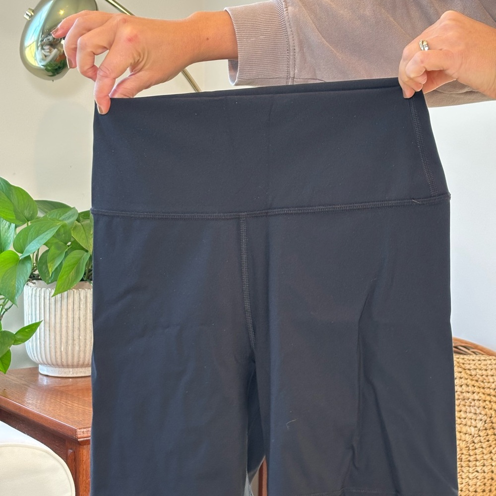 CRZ YOGA Women's 6” Black Bike Shorts